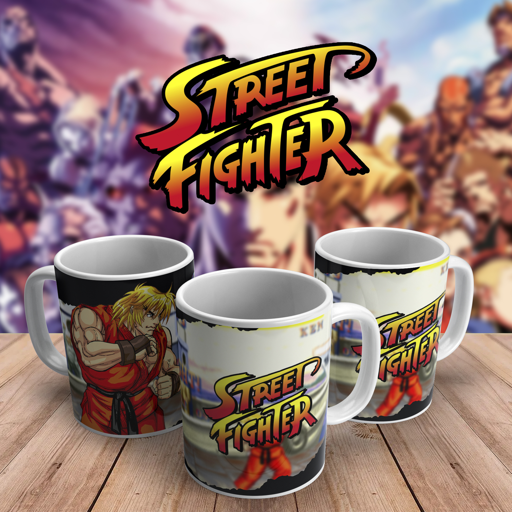 Caneca Street Fighter