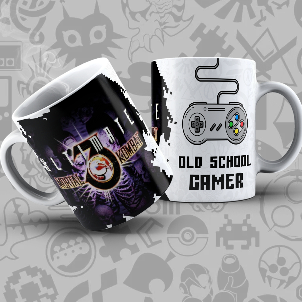 Caneca Gamer Mortal Kombat
