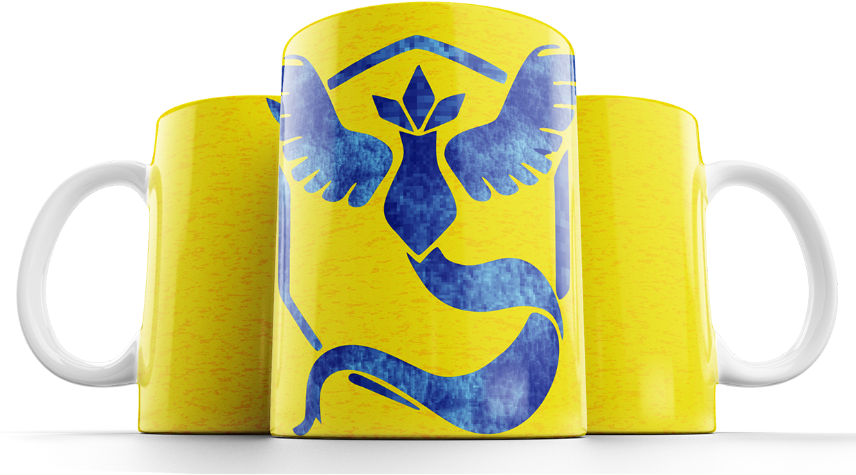 Caneca Time Mystic Amarela
