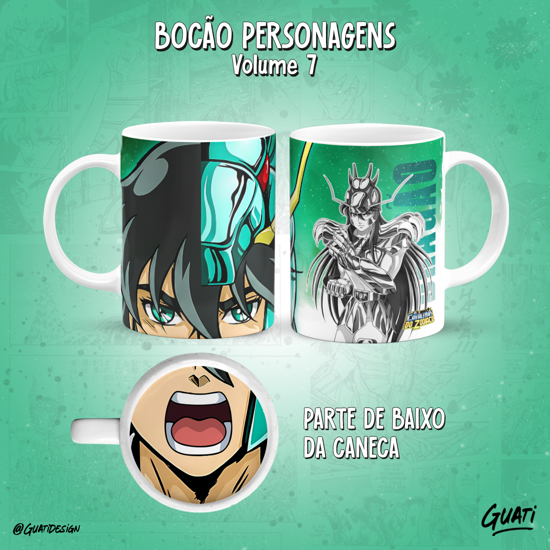Caneca Bocão Personagens Vol. 7