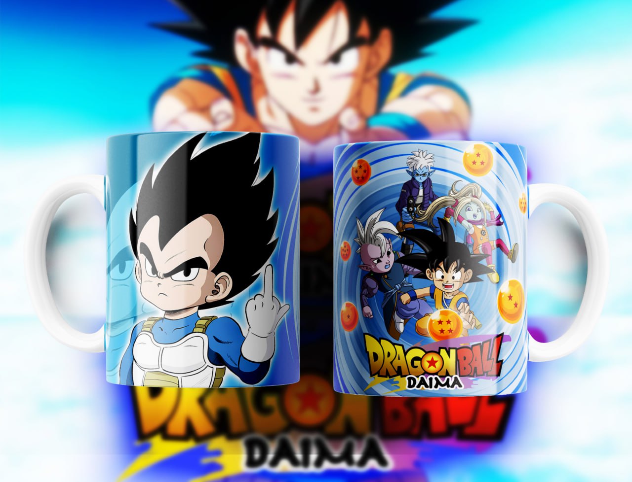 Caneca Dragon Ball Daima