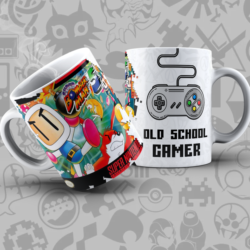 Caneca Gamer Retro