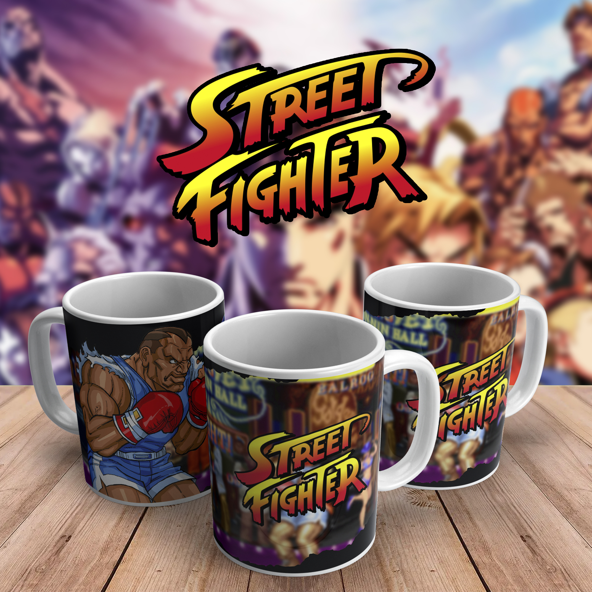 Caneca Street Fighter