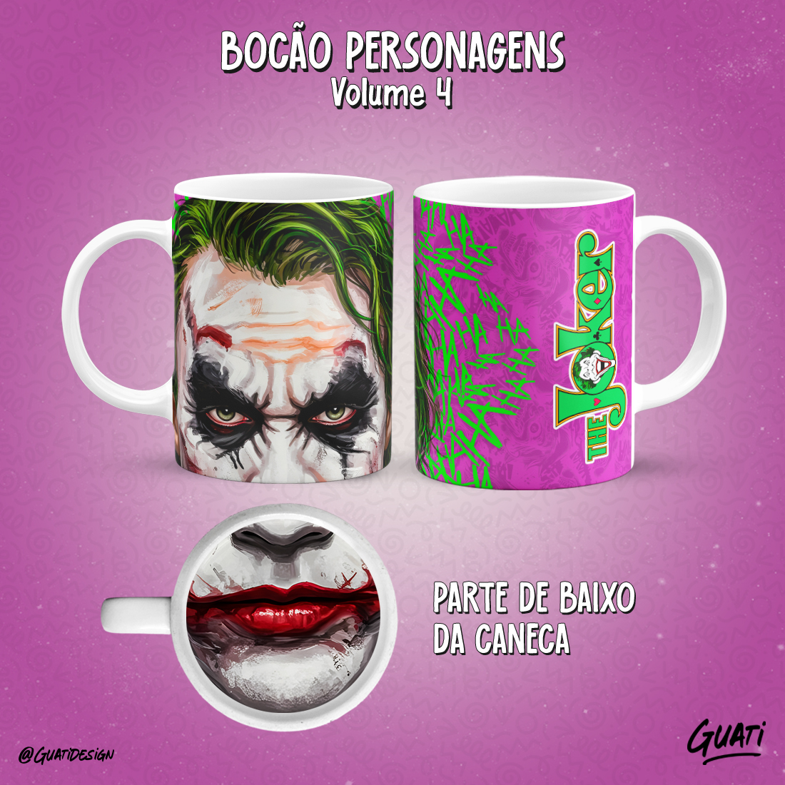 Caneca Bocão Personagens Volume 4