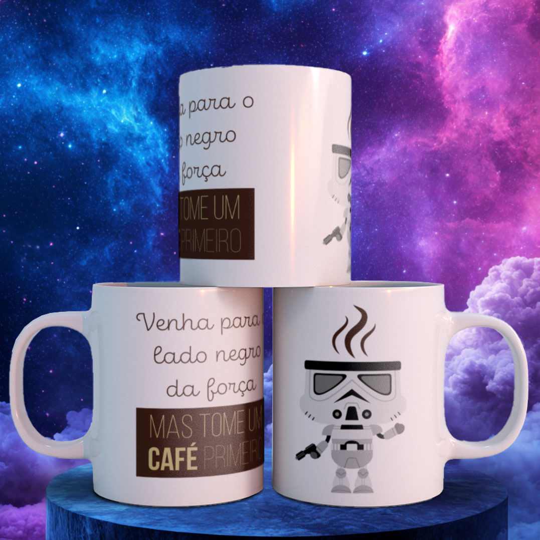 Caneca Stormtrooper Café