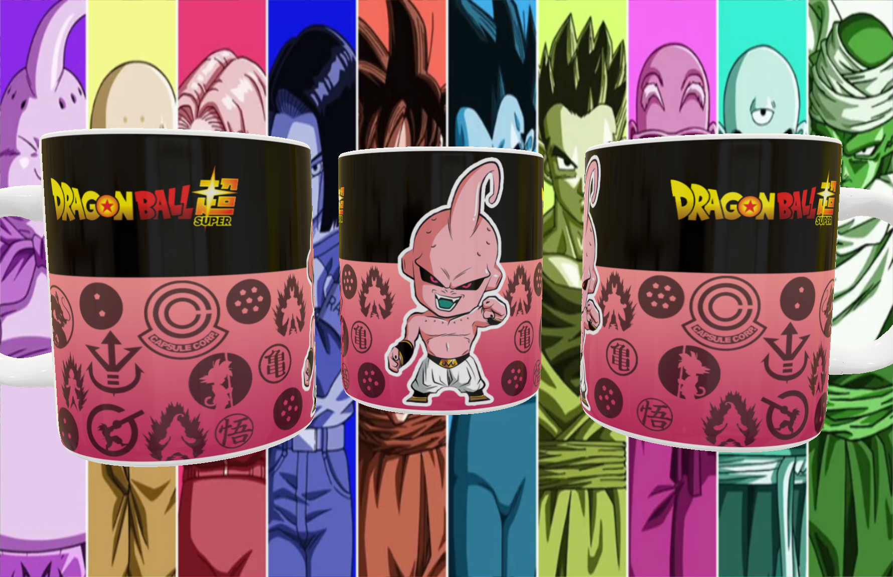 Caneca Dragon Ball Super Majin Boo