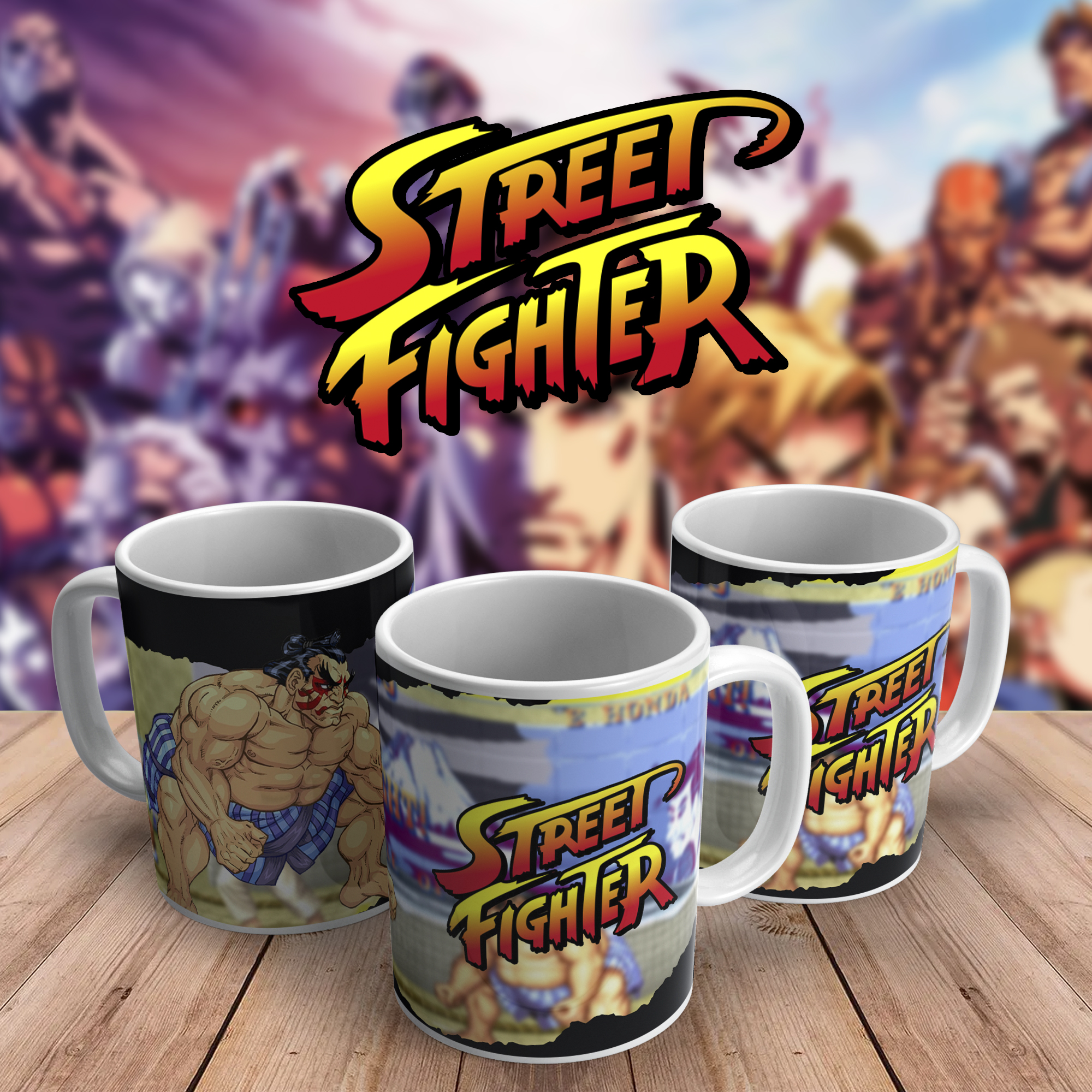 Caneca Street Fighter