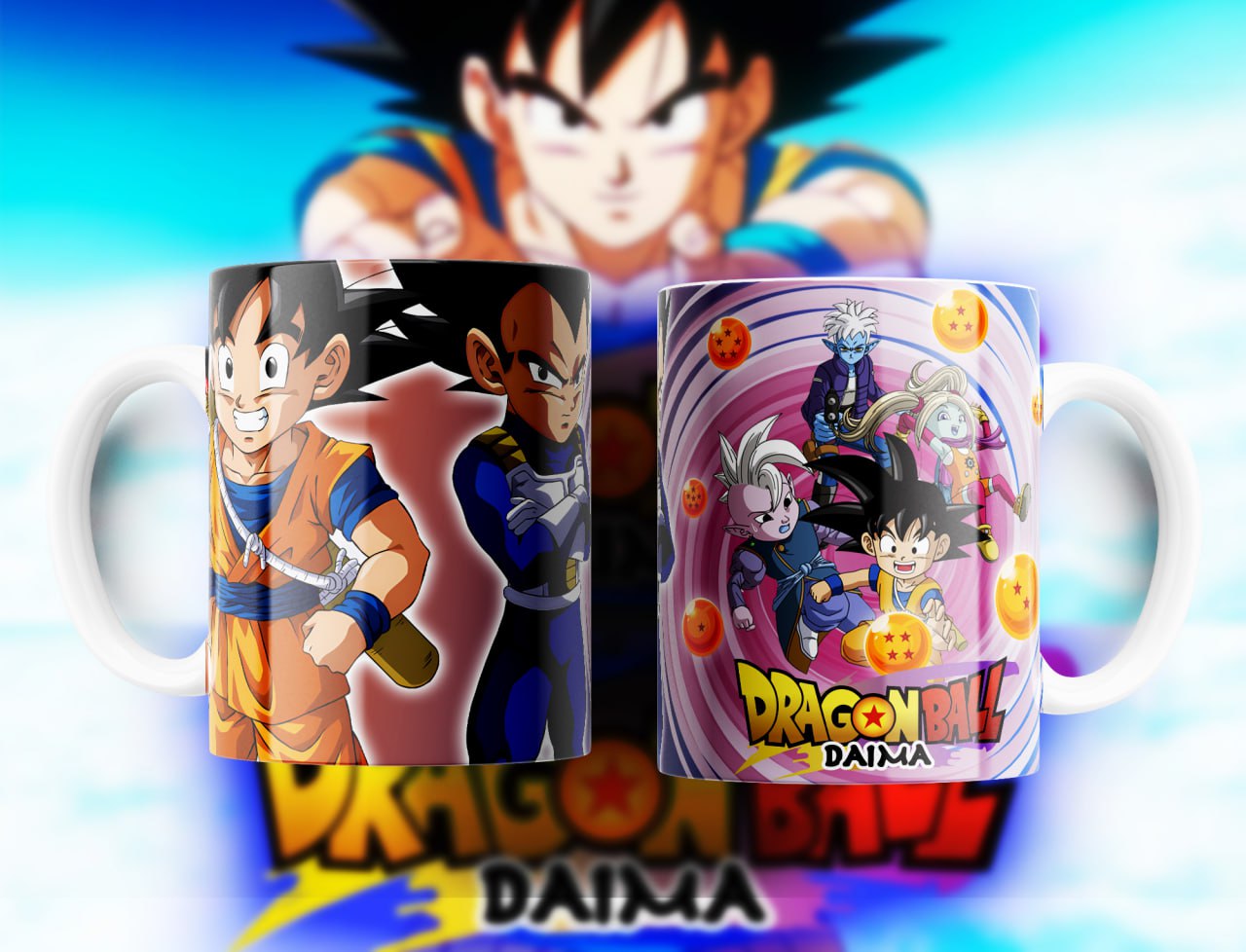 Caneca Dragon Ball Daima