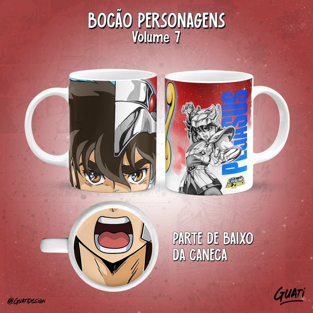 Caneca Bocão Personagens Volume 7