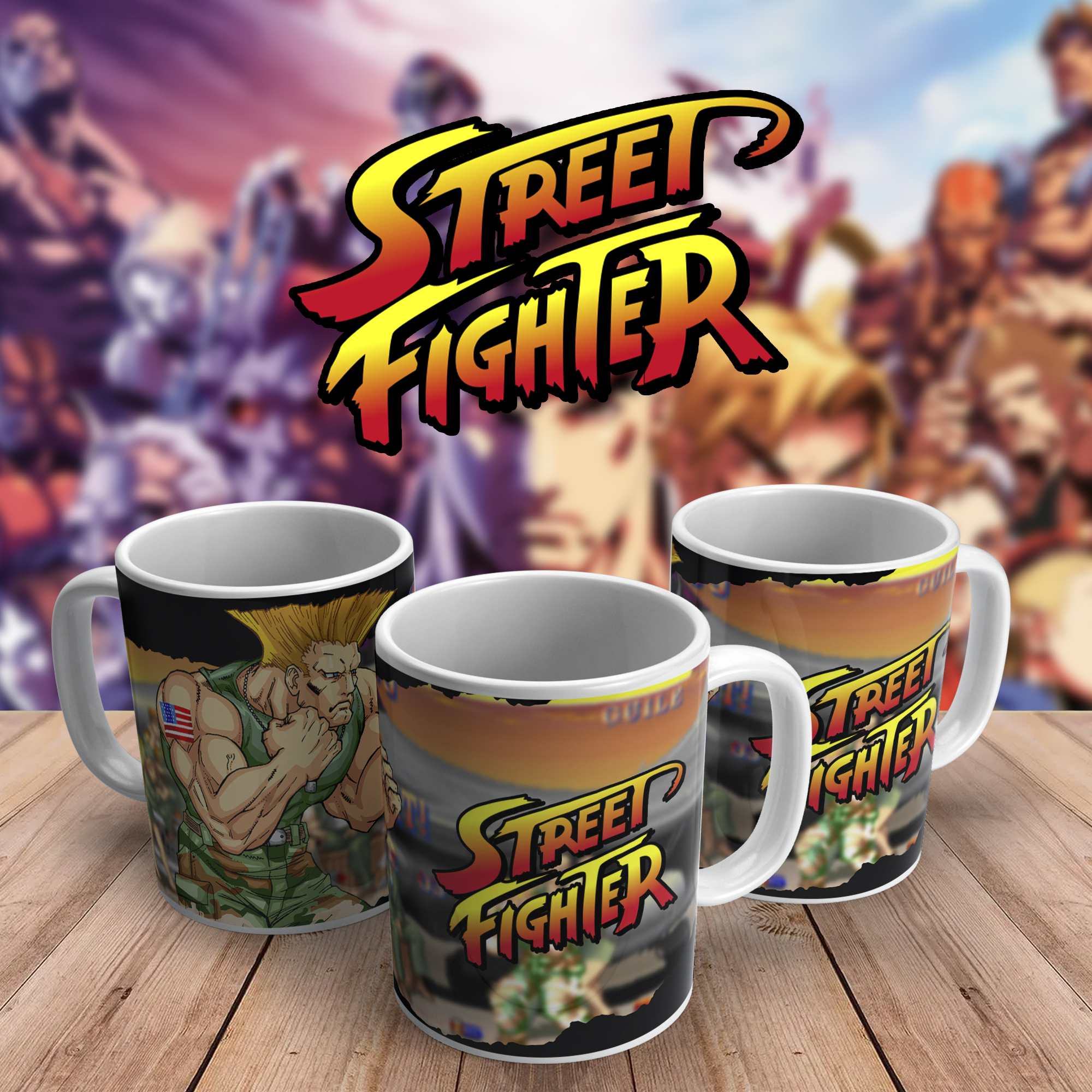 Caneca Street Fighter