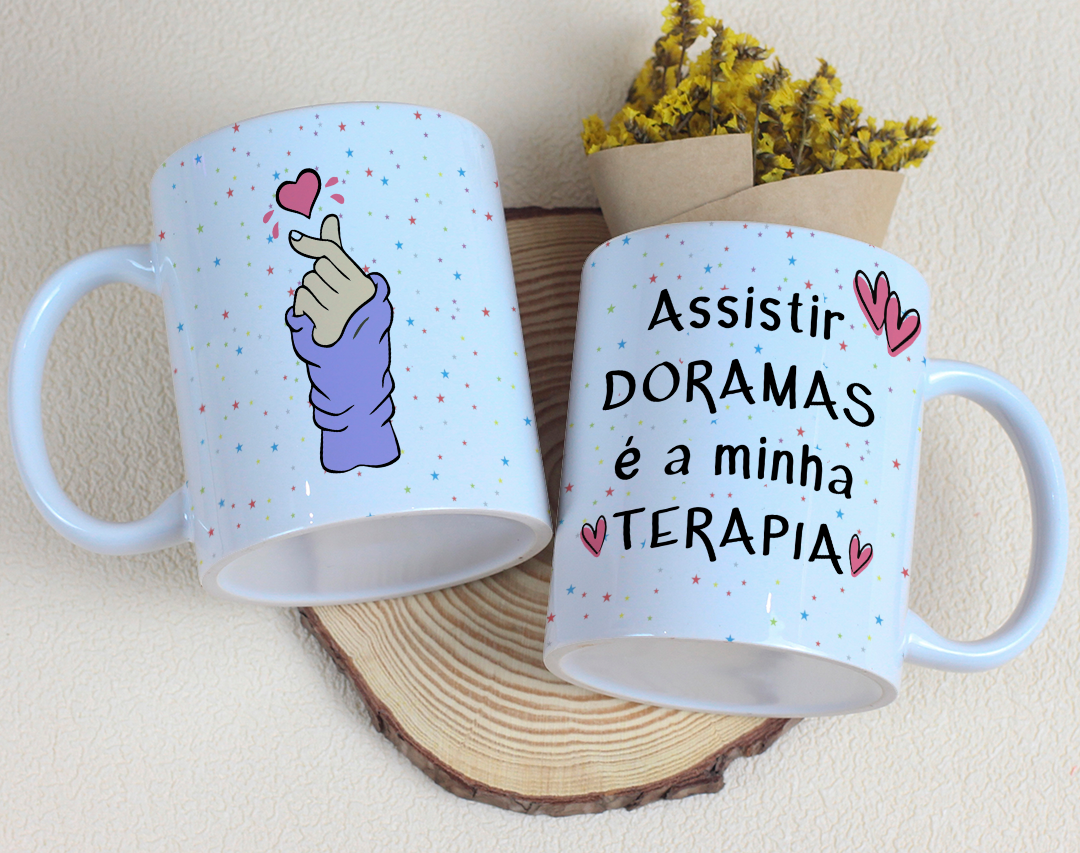 Caneca Doramas Terapia