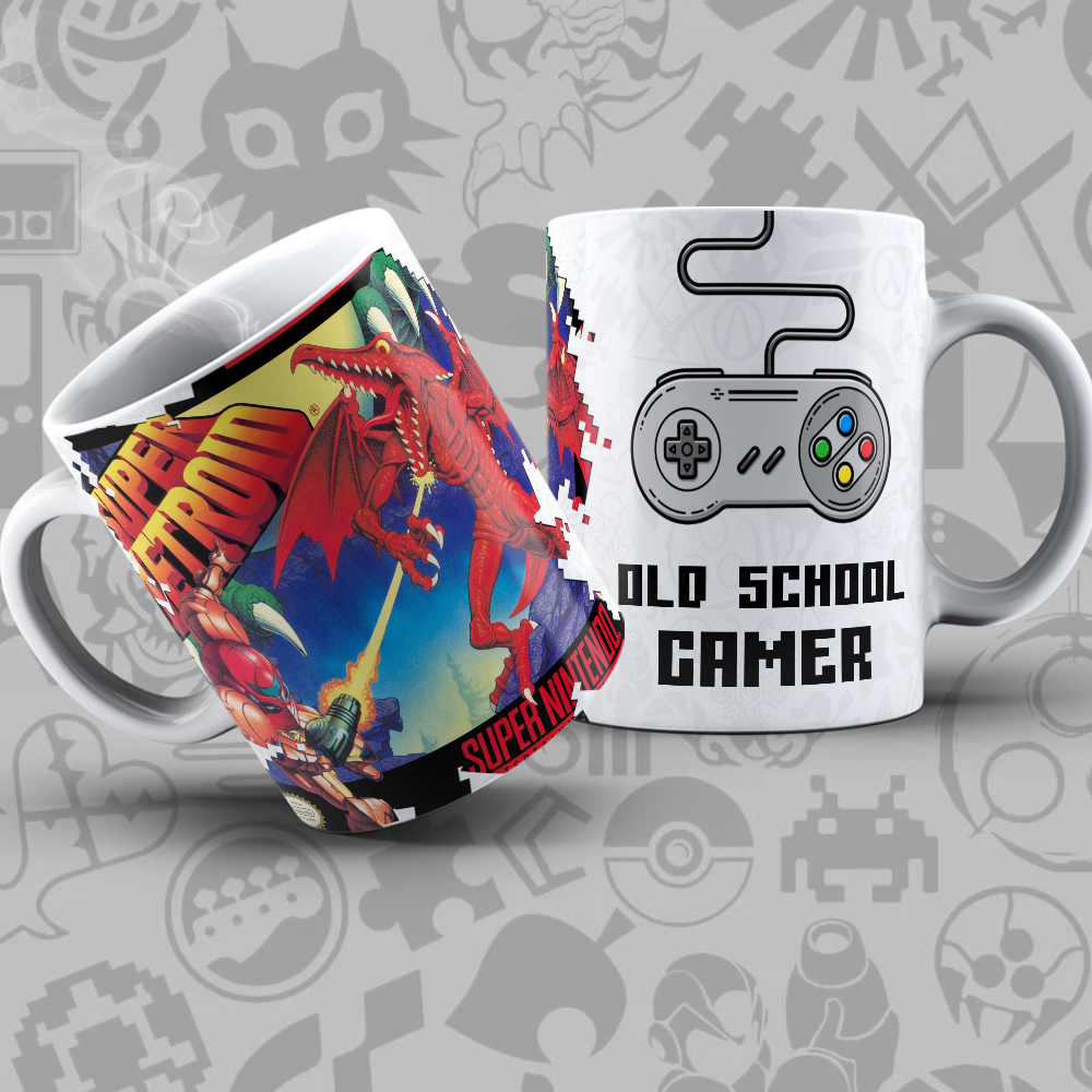 Caneca Gamer Retrô