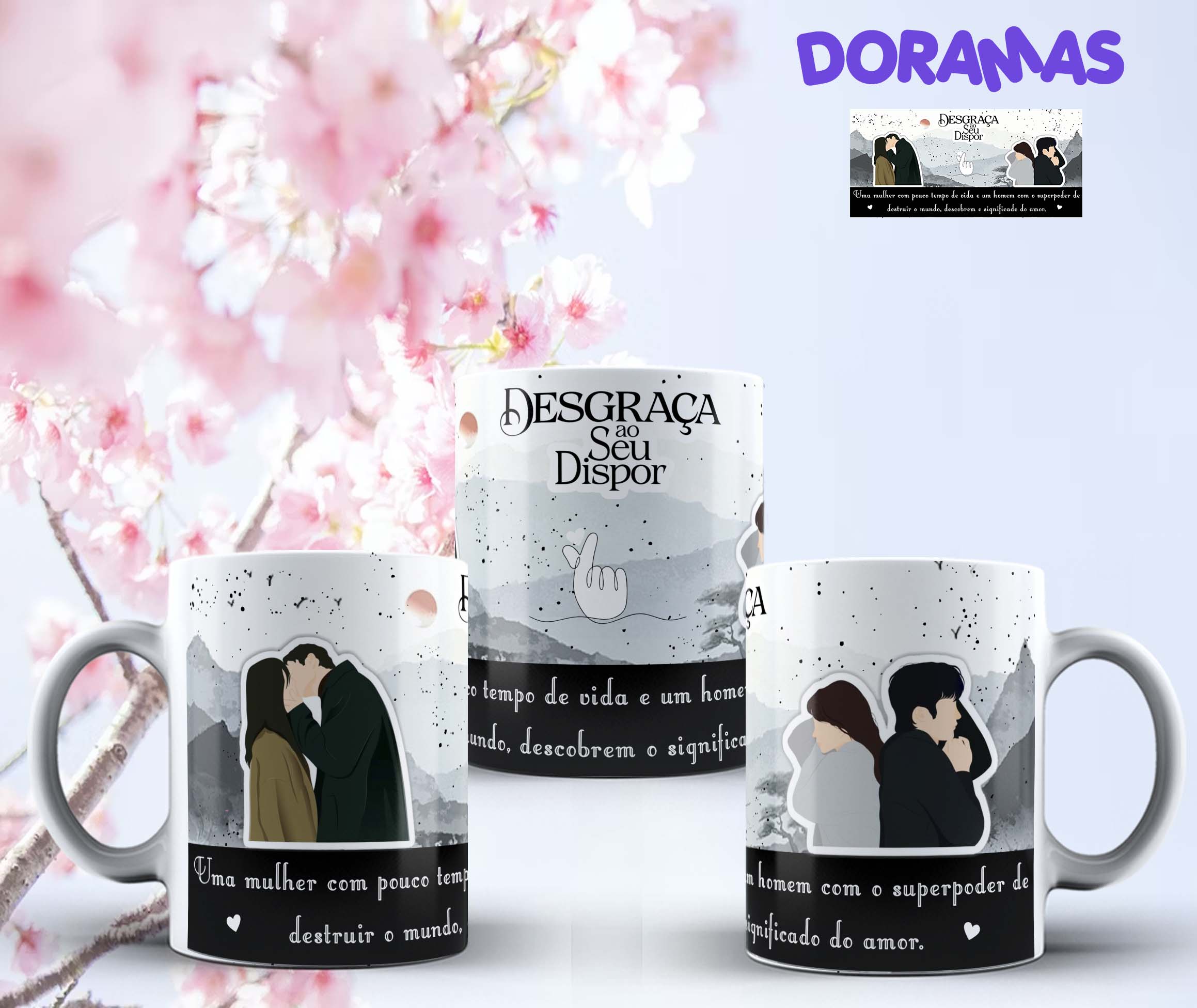 Caneca Desgraça ao Seu Dispor