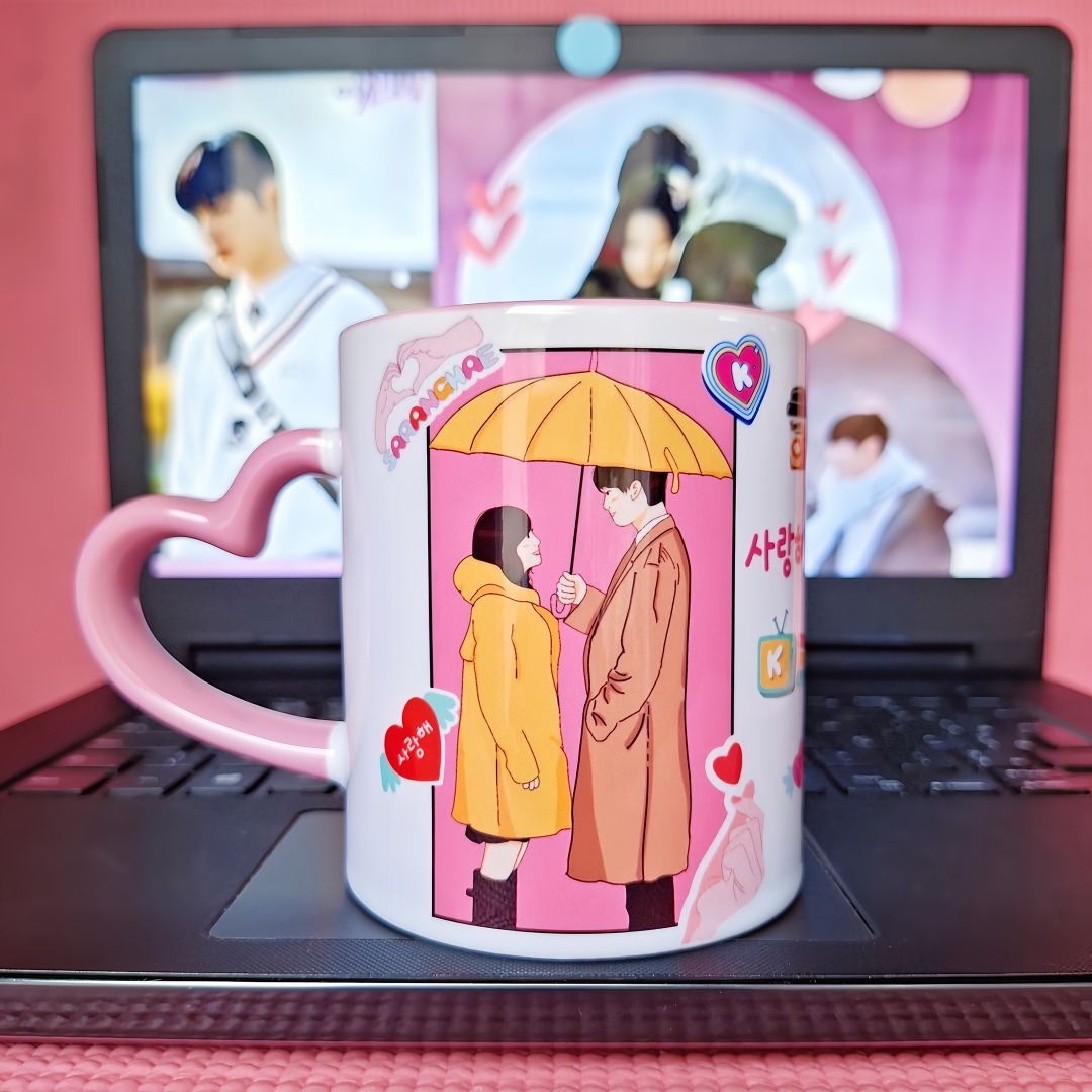 Caneca Romântica K-Drama