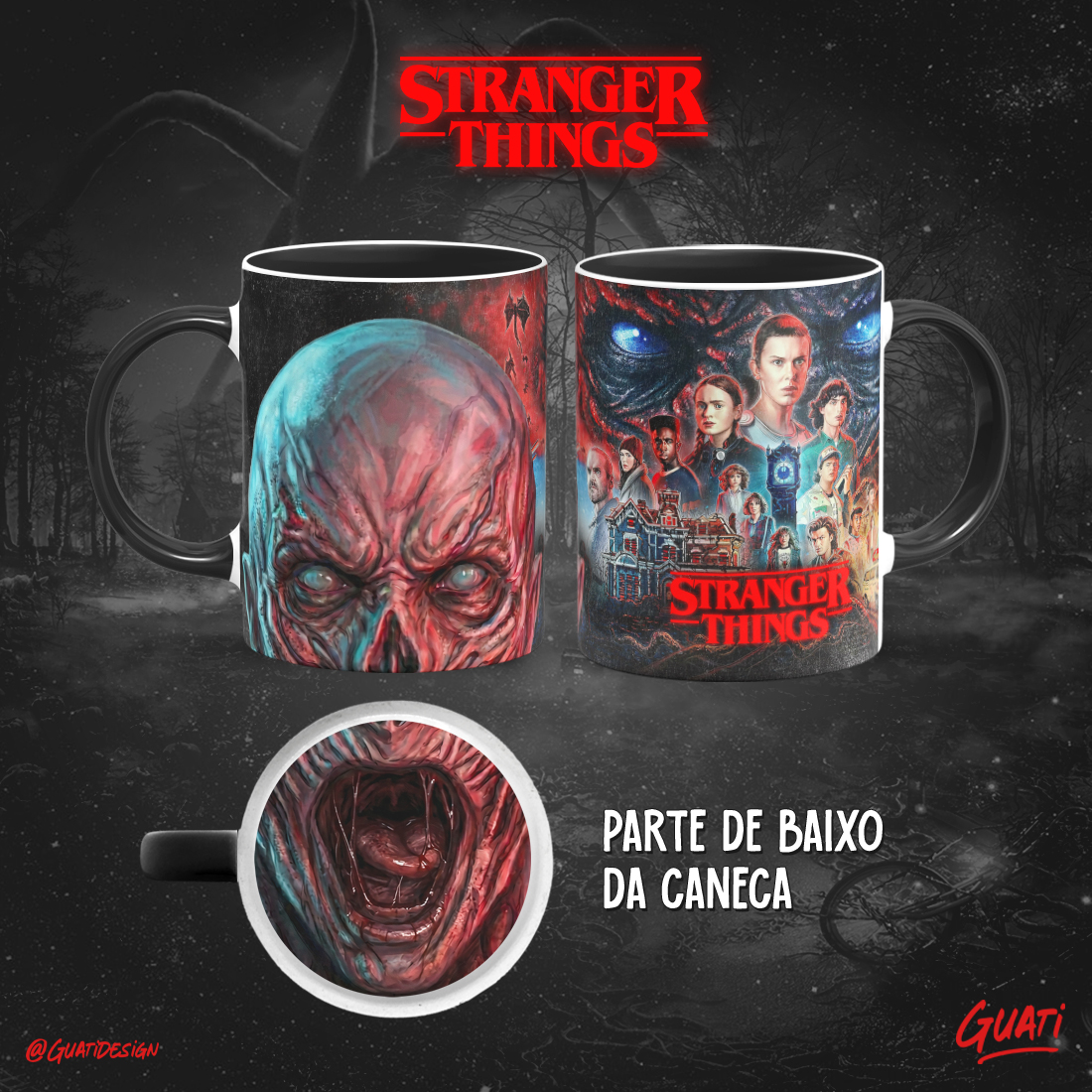 Caneca Stranger Things