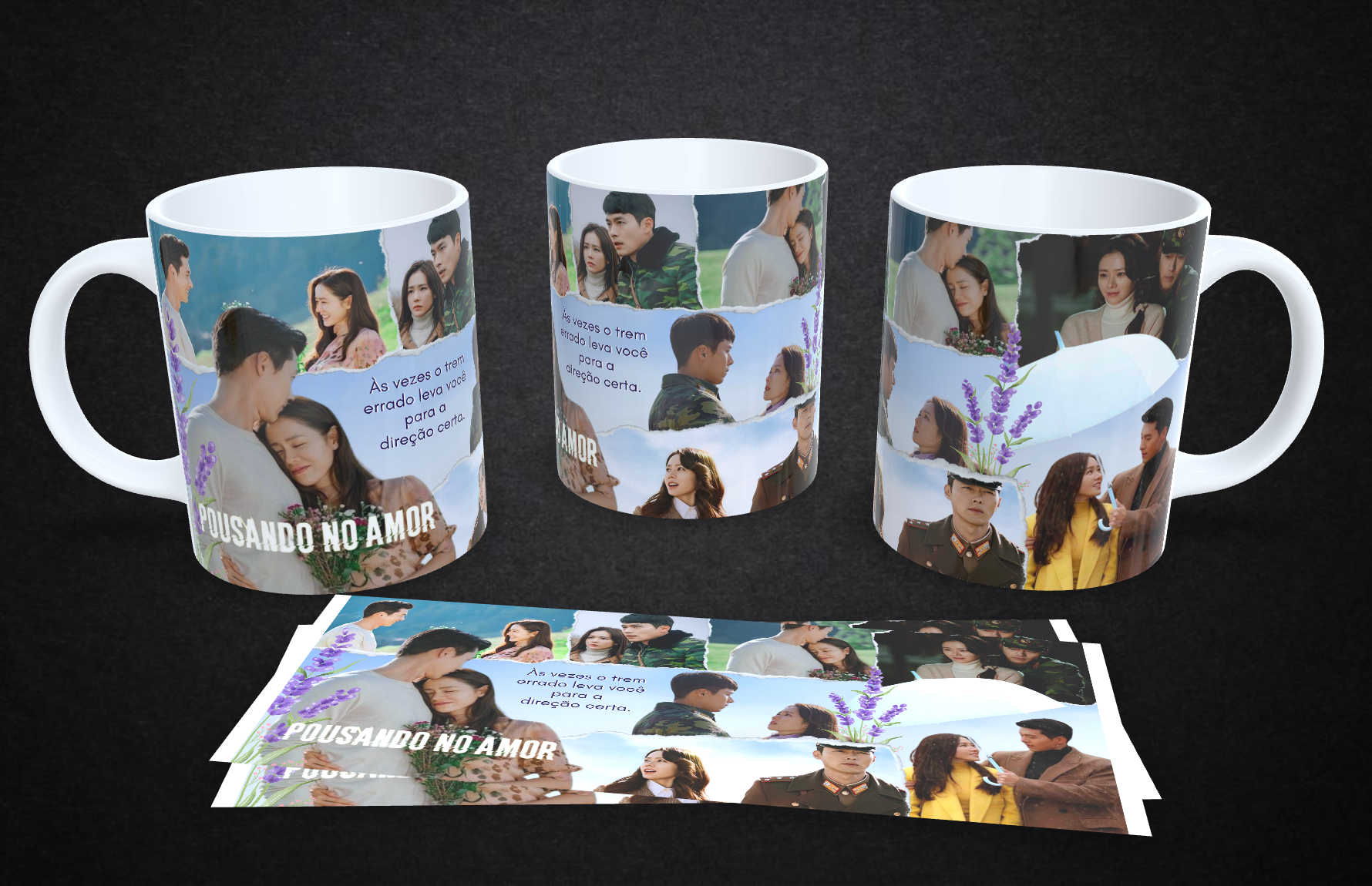 Caneca Pousando no Amor