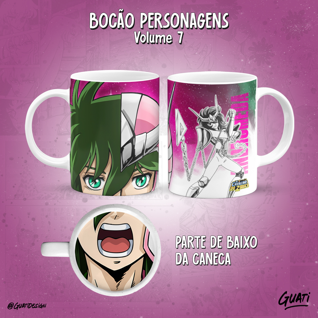 Caneca Bocão Personagens Vol. 7