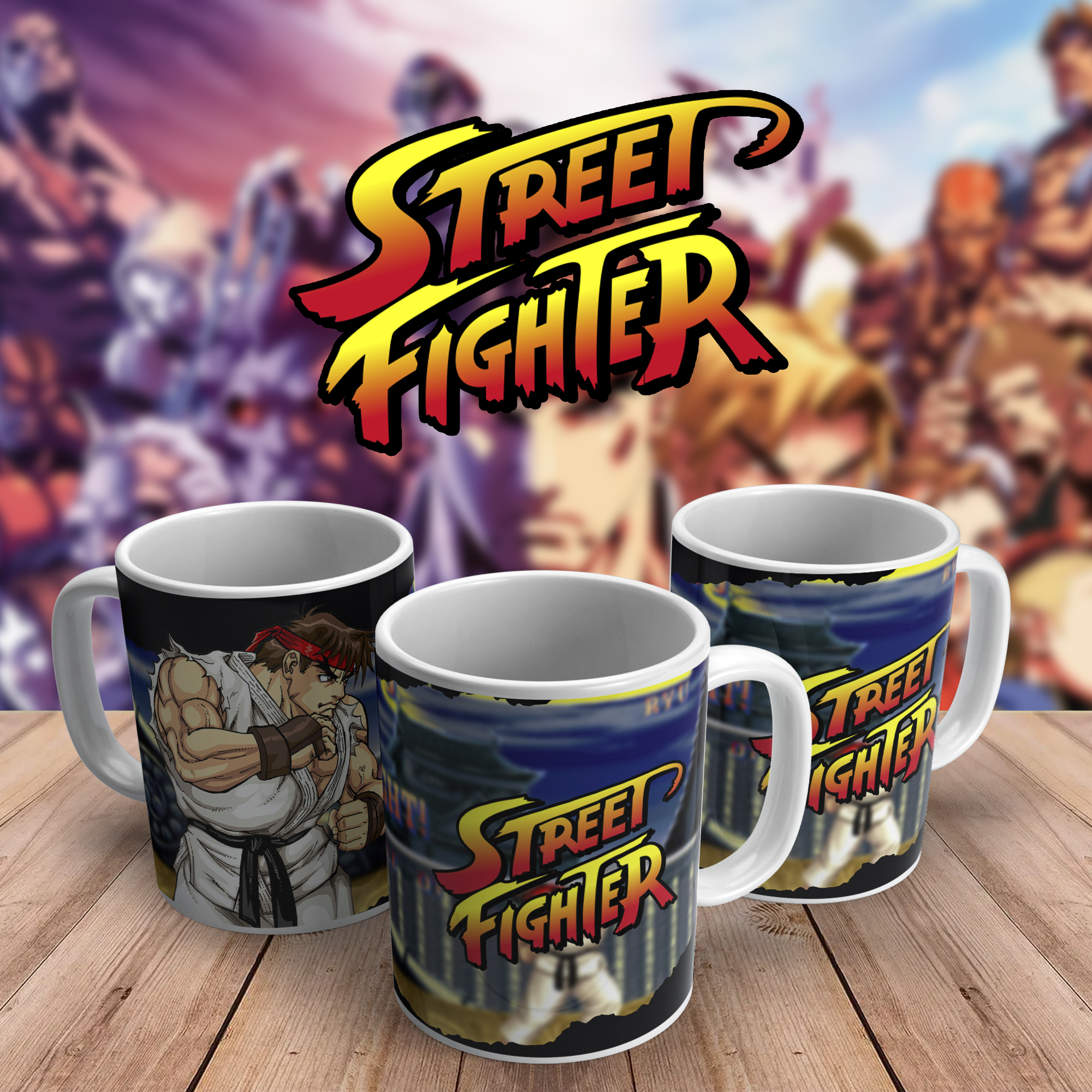 Caneca Street Fighter