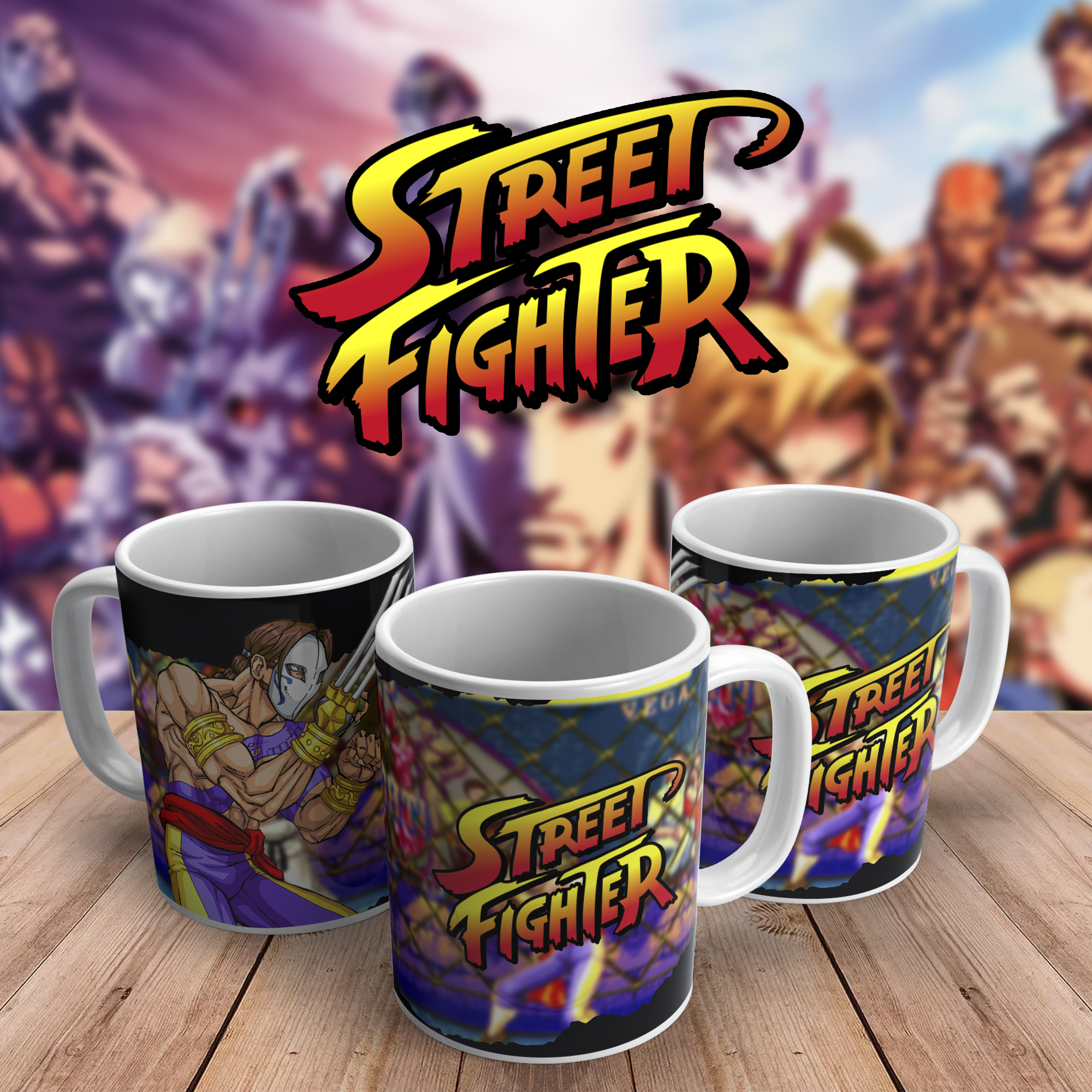 Caneca Street Fighter