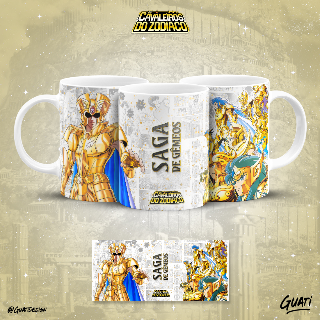 Caneca Saga de Gêmeos