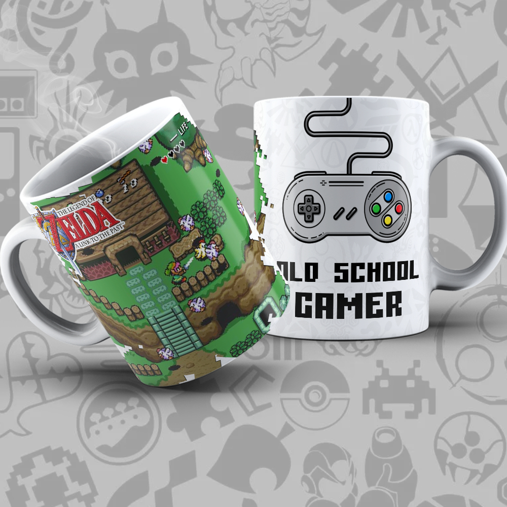 Caneca Geek Retro Gamer