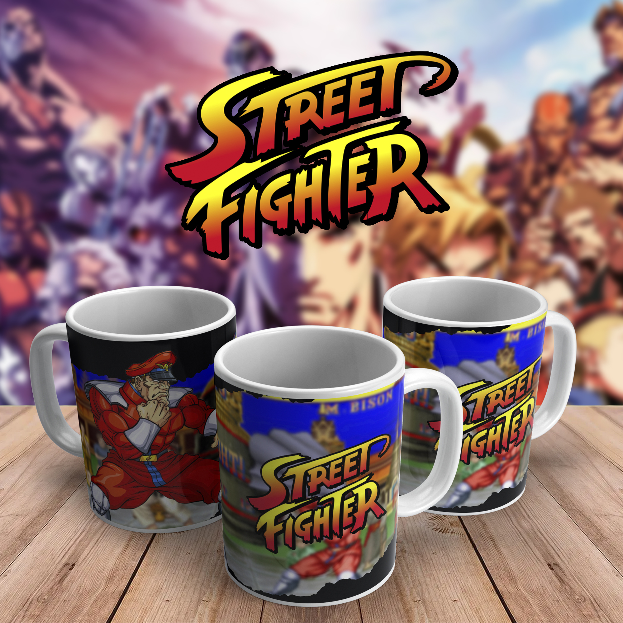 Caneca Street Fighter