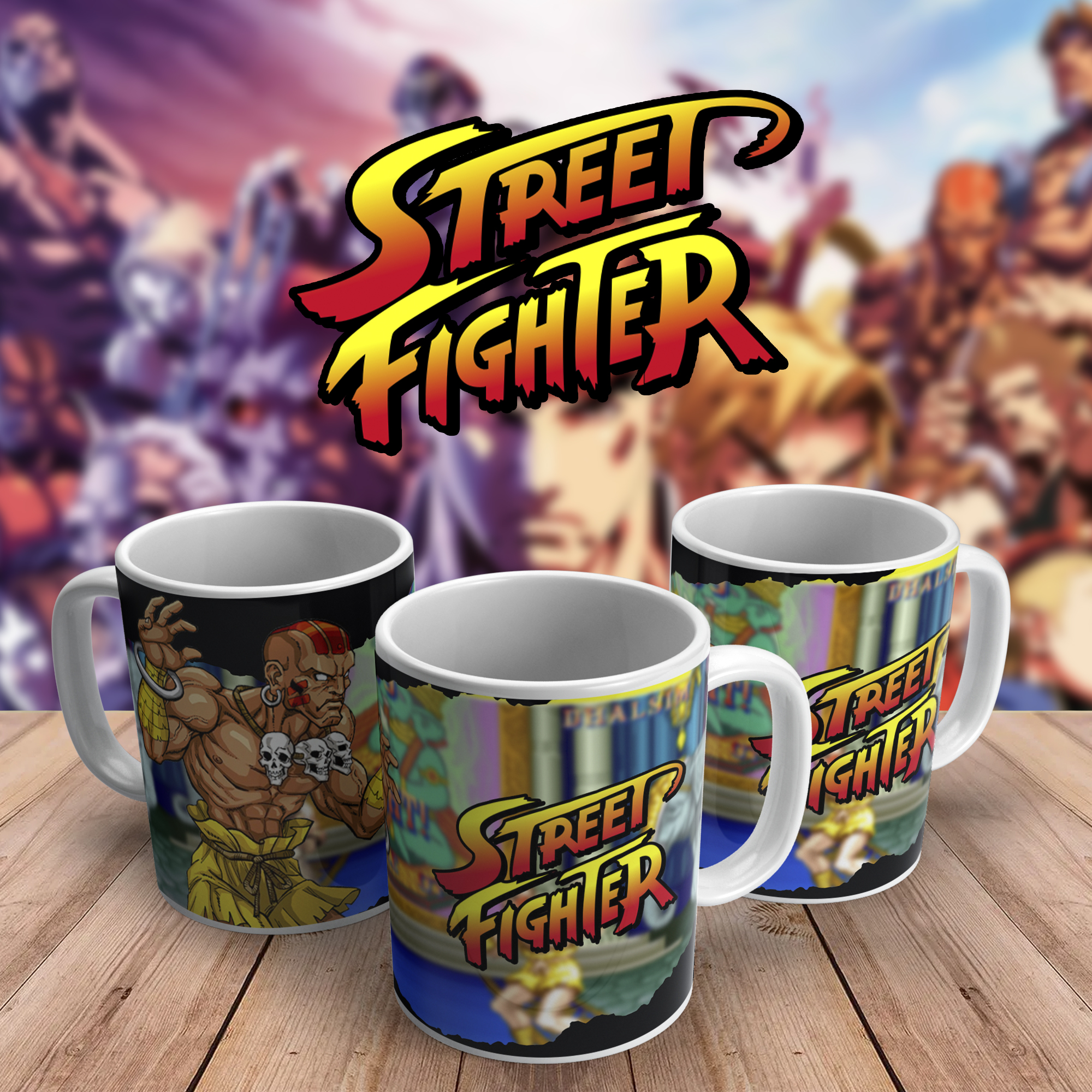 Caneca Street Fighter