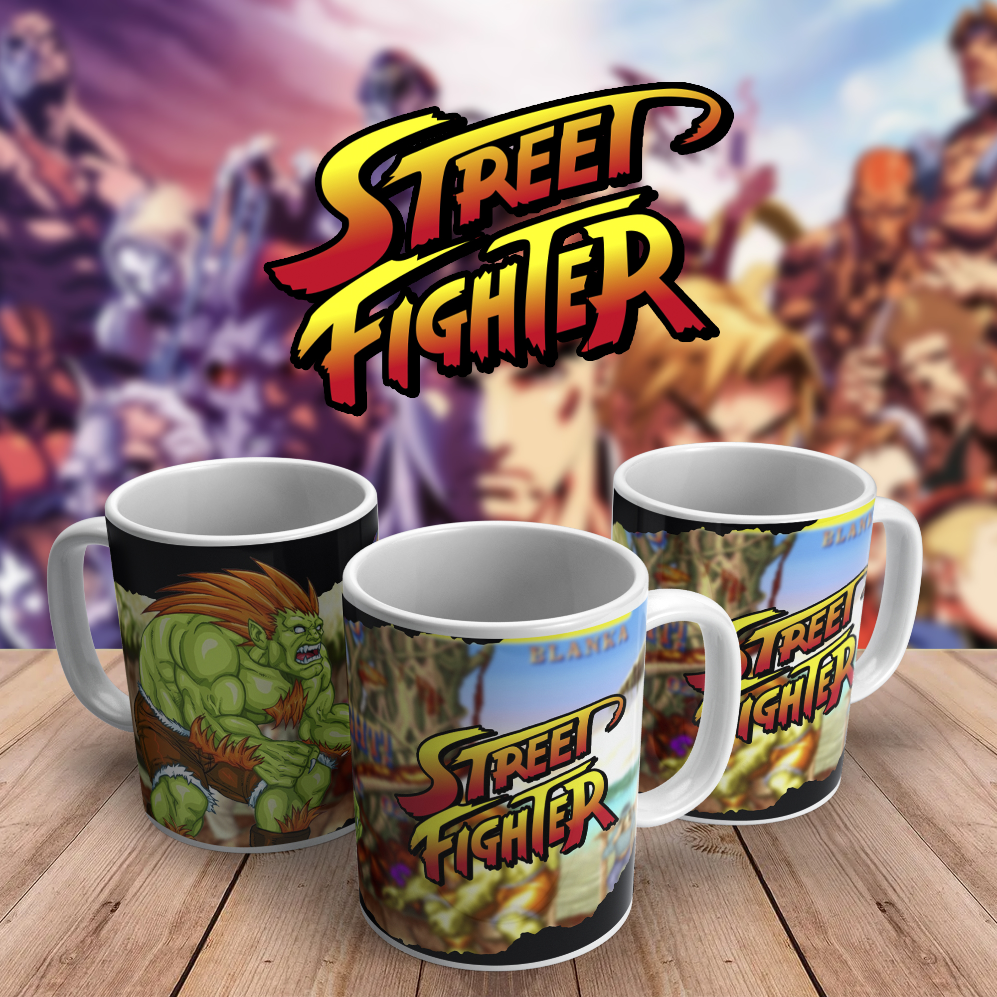 Caneca Street Fighter