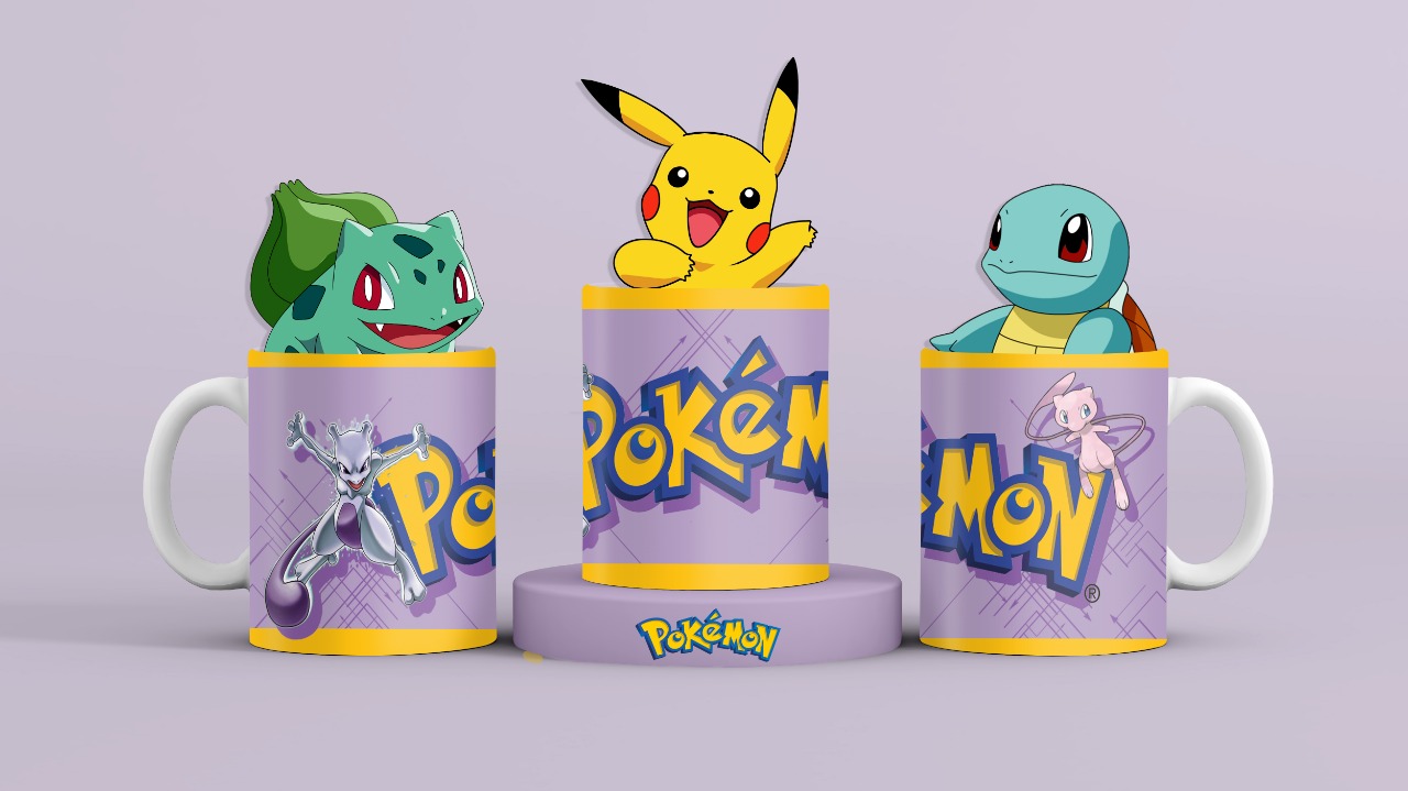 Canecas Pokémon