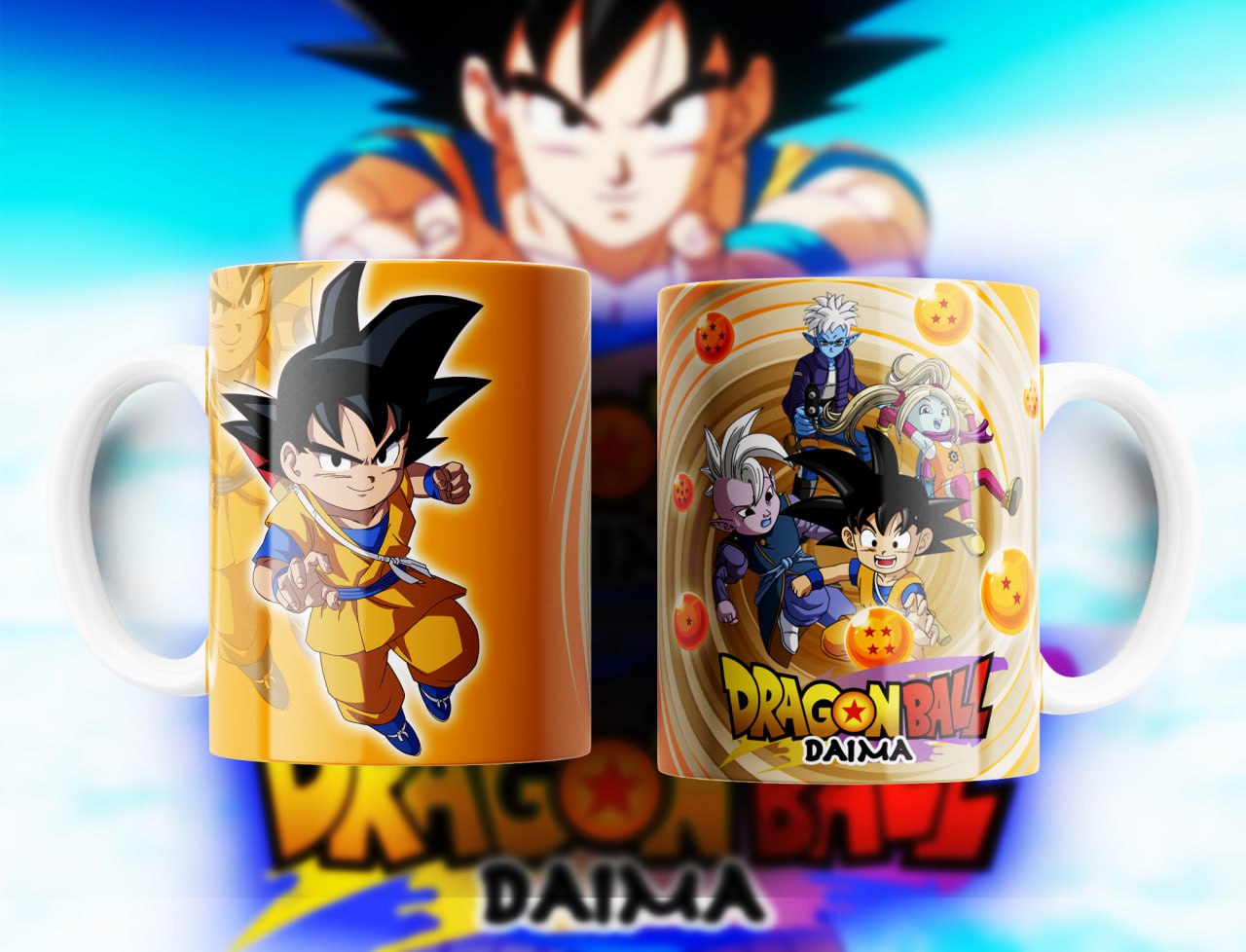 Caneca Dragon Ball Daima