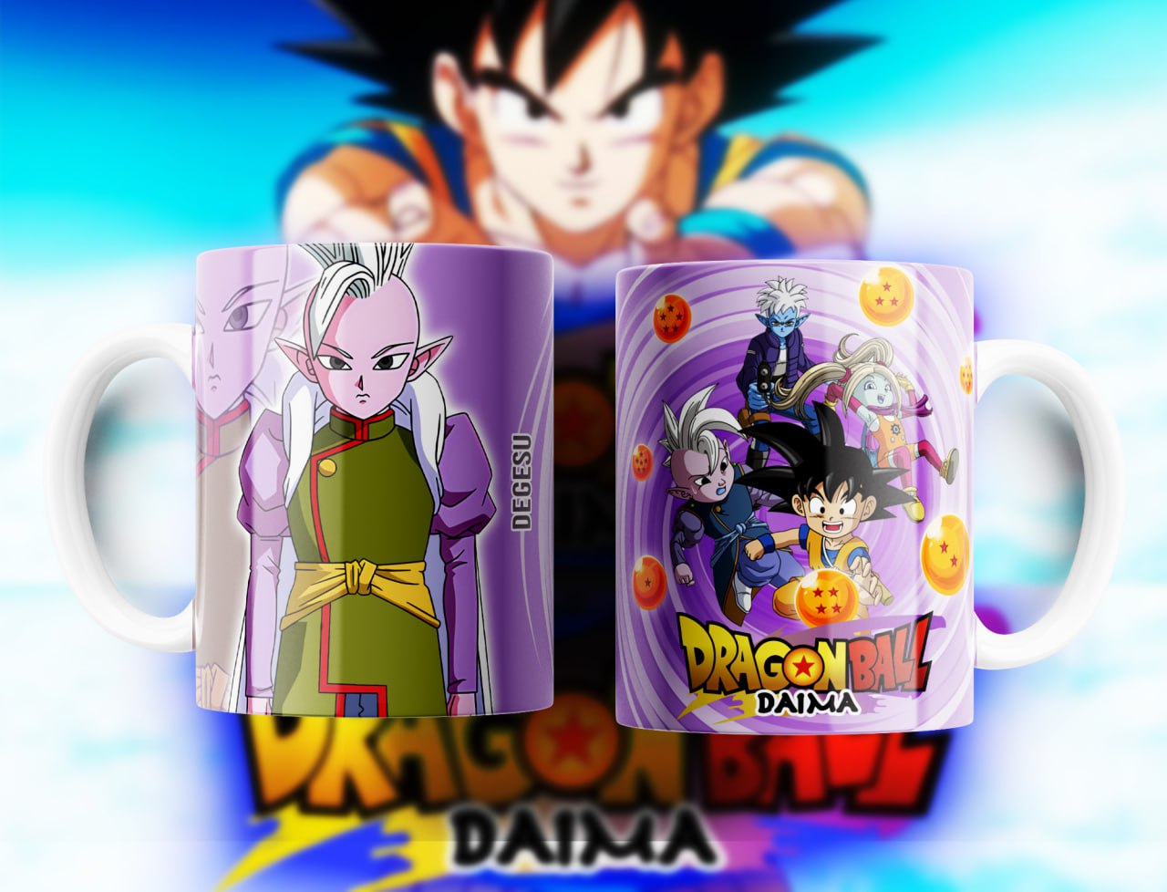 Caneca Dragon Ball Daima