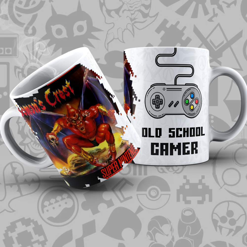 Caneca Old School Gamer