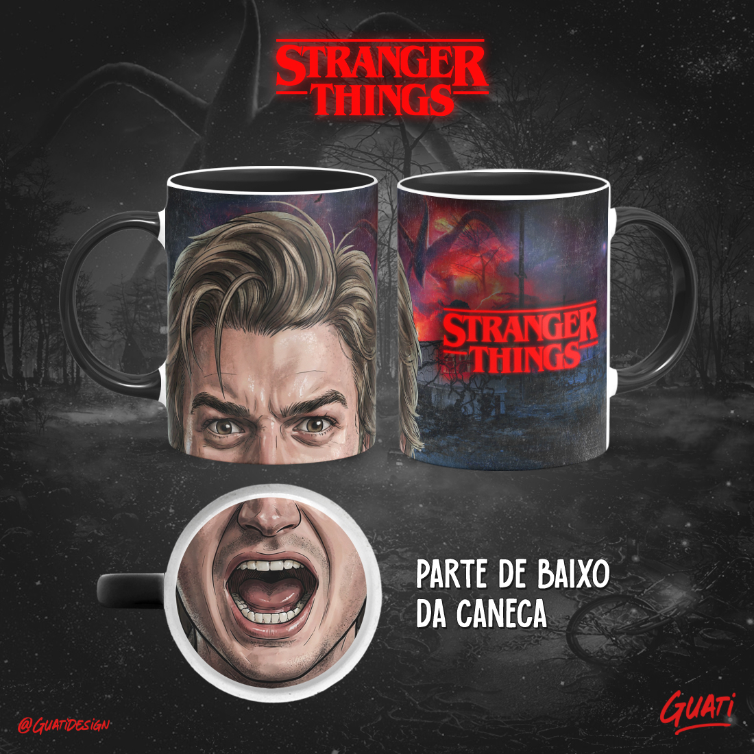 Caneca Stranger Things