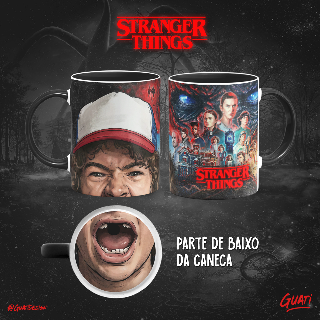 Caneca Stranger Things