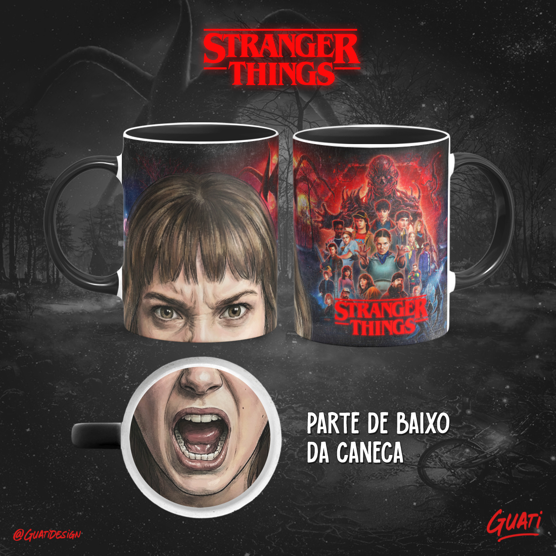 Caneca Stranger Things