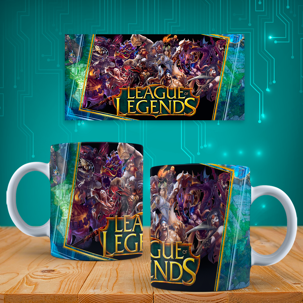 Caneca League of Legends