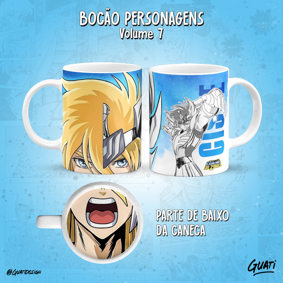 Caneca Bocão Personagens Volume 7