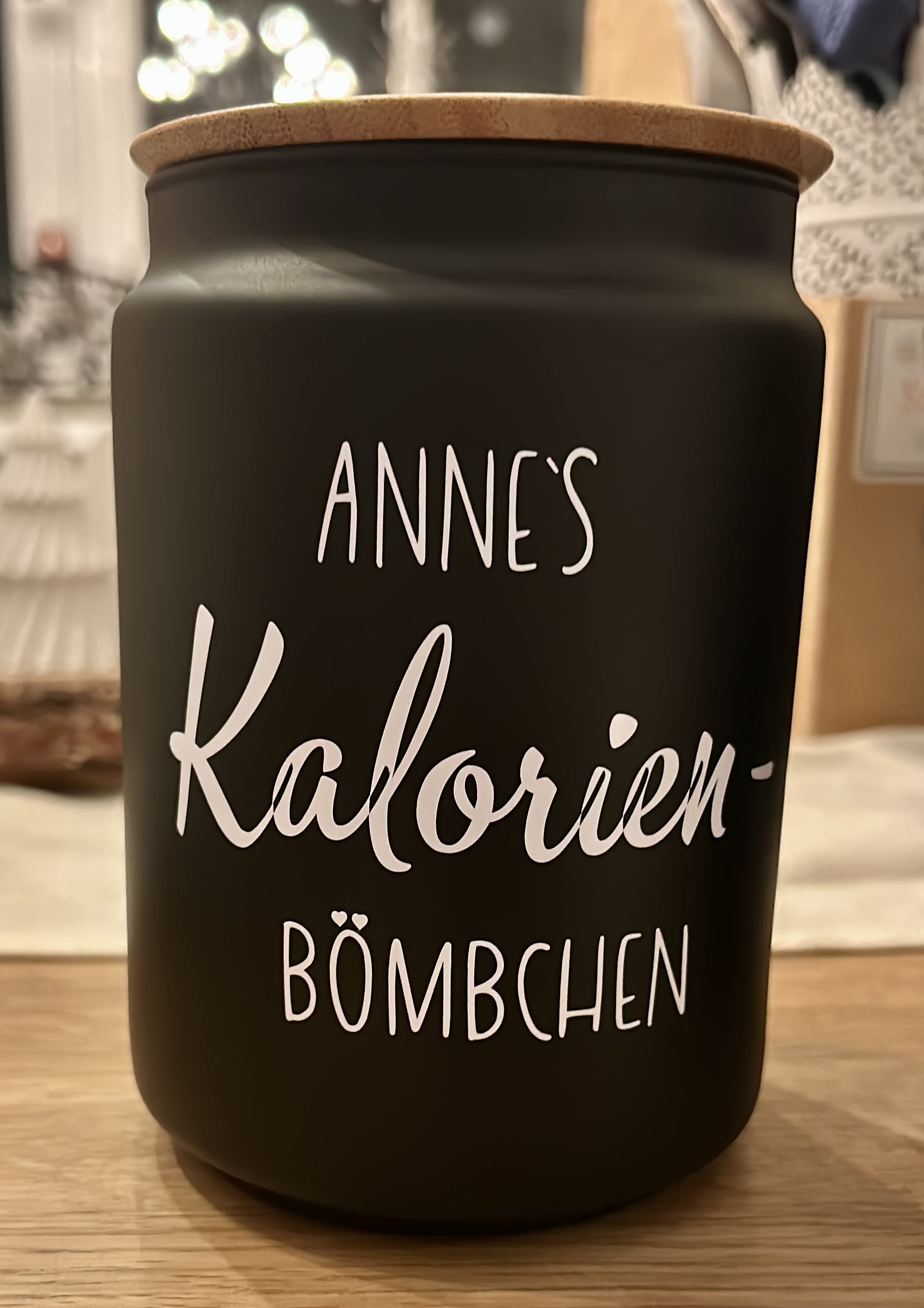 personalisiertes Vorratsglas 