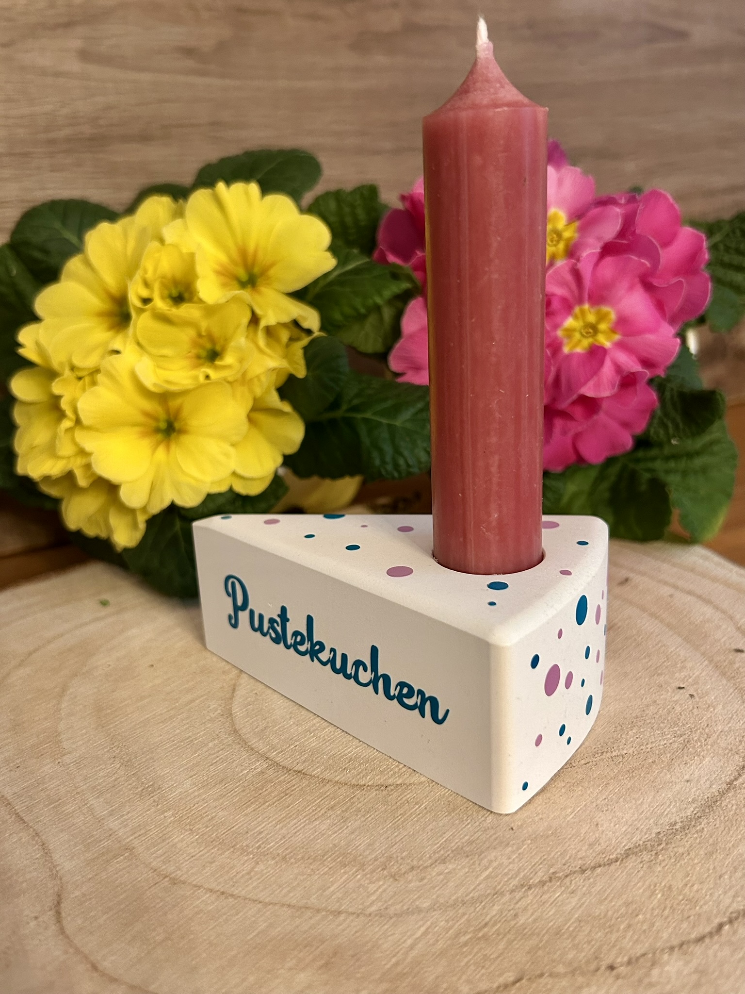 Kerzenhalter 'Pustekuchen'