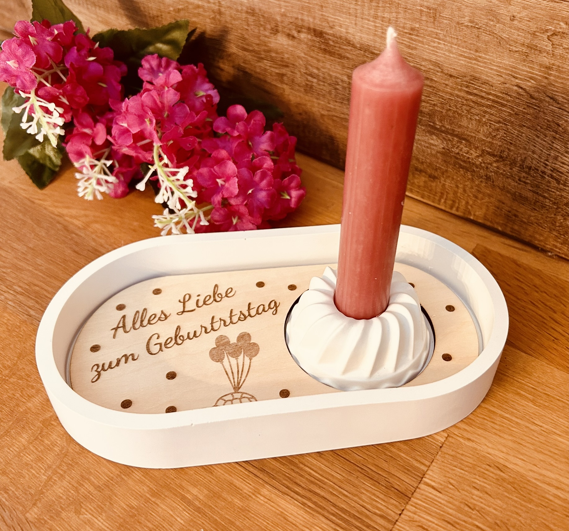 Kerzenhalter Gugelhupf