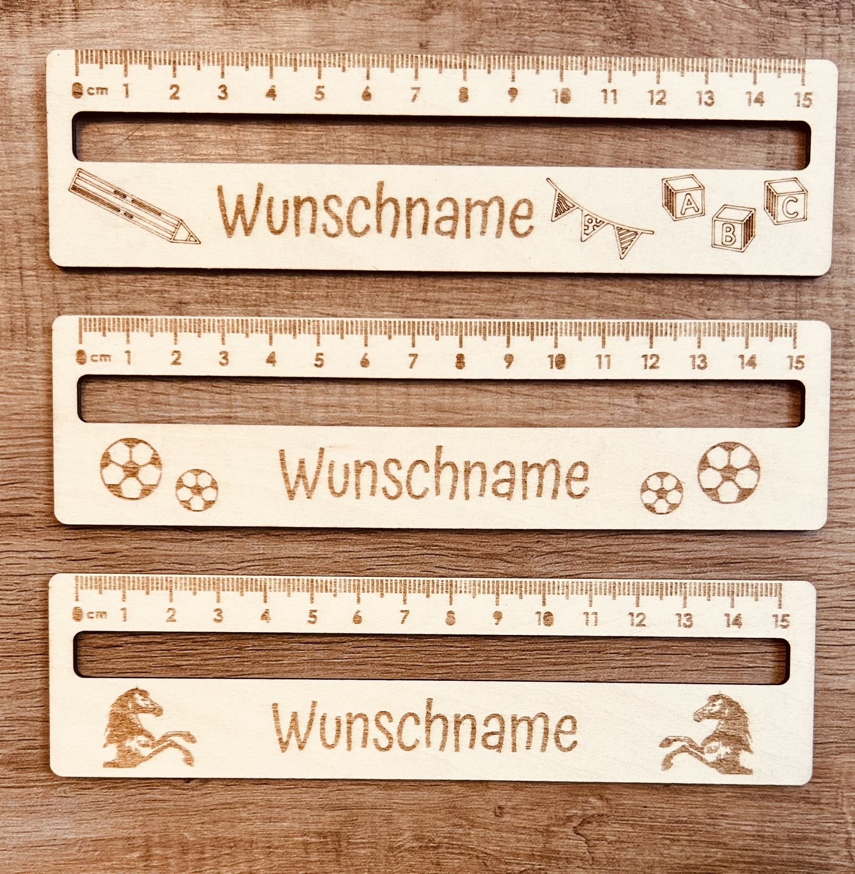 Personalisierbares Lineal als Lesehilfe