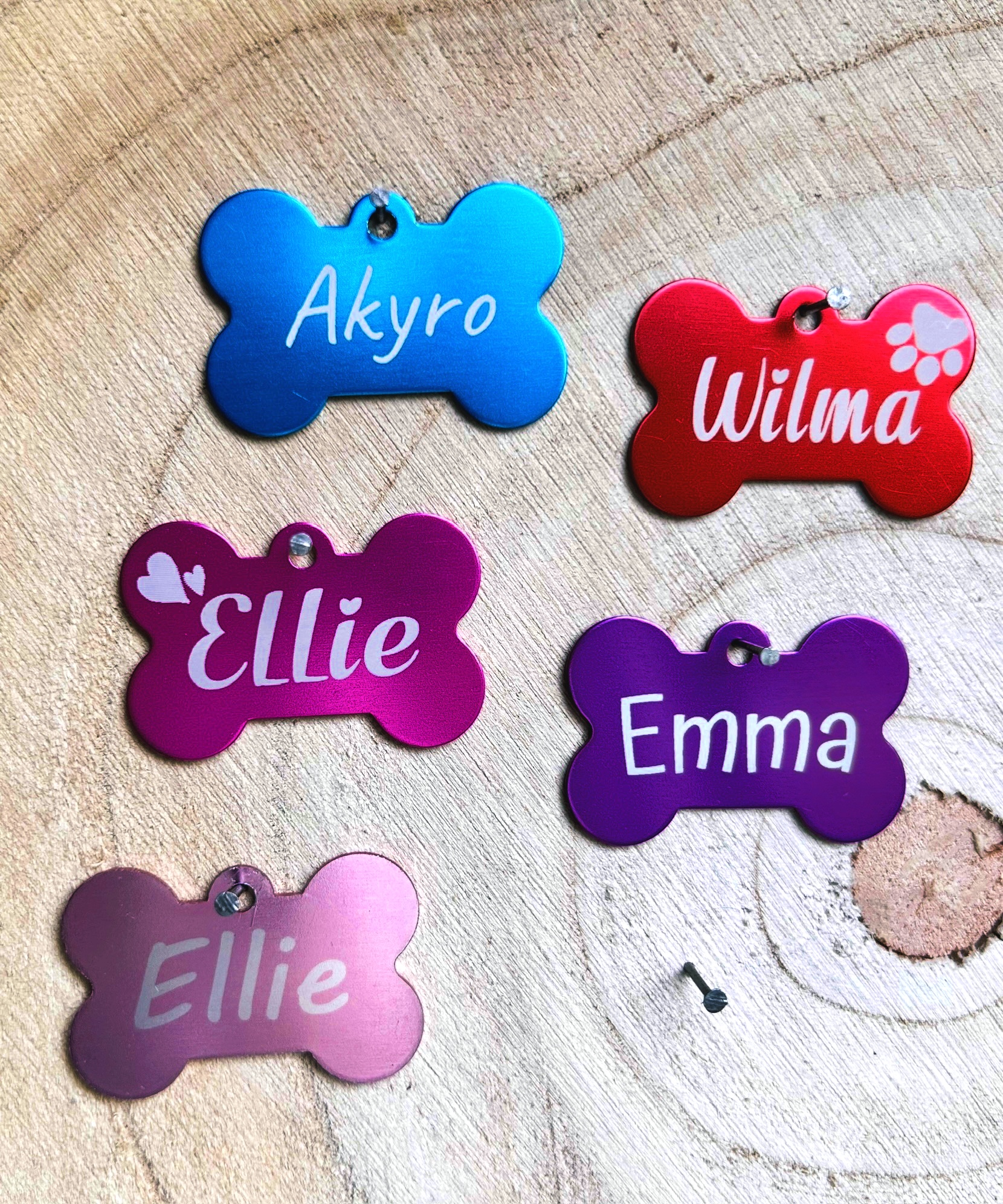 Personalisierter Hundemarkenanhänger