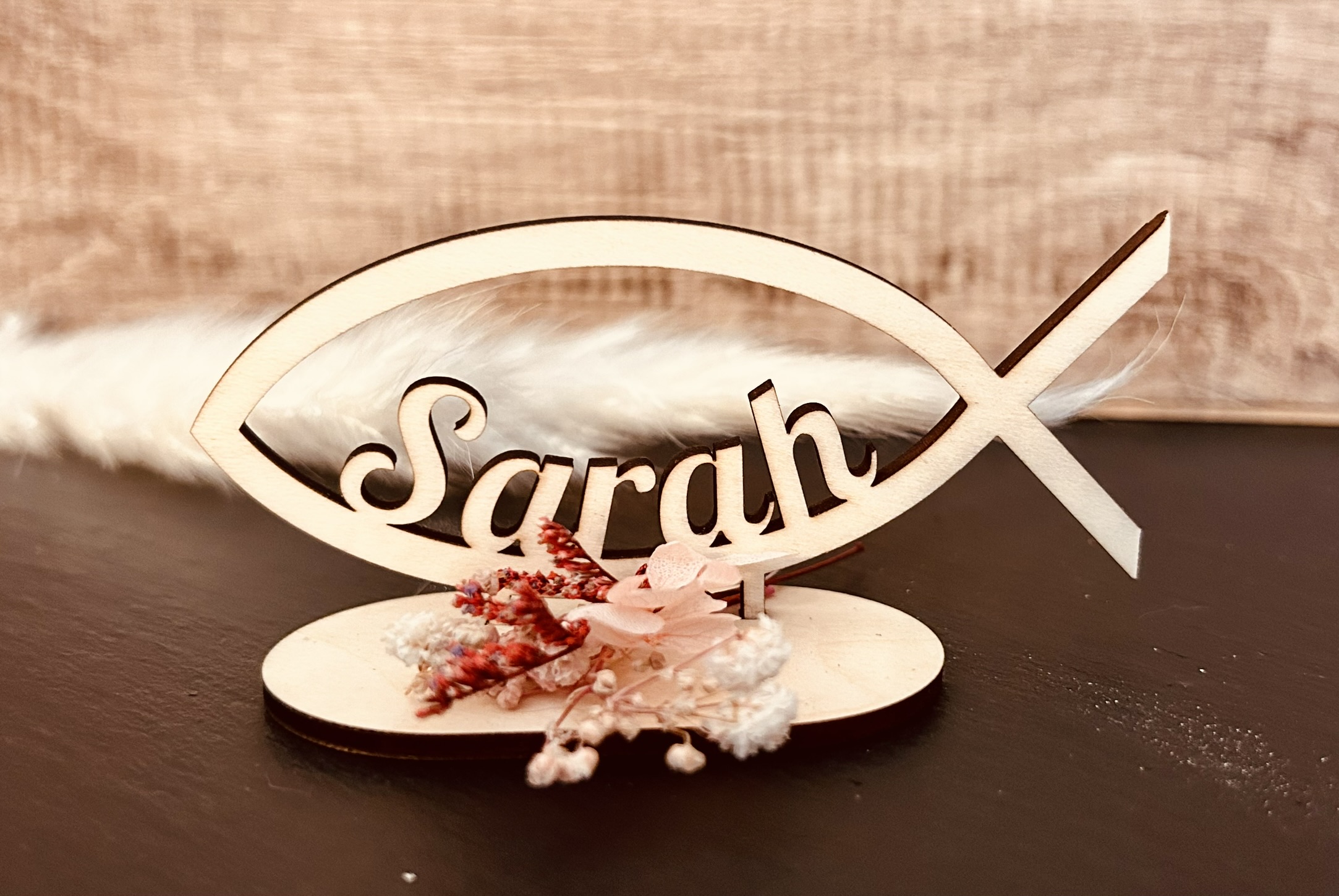 Personalisierte Geschenk zur Taufe/Konfirmation/Kommunion