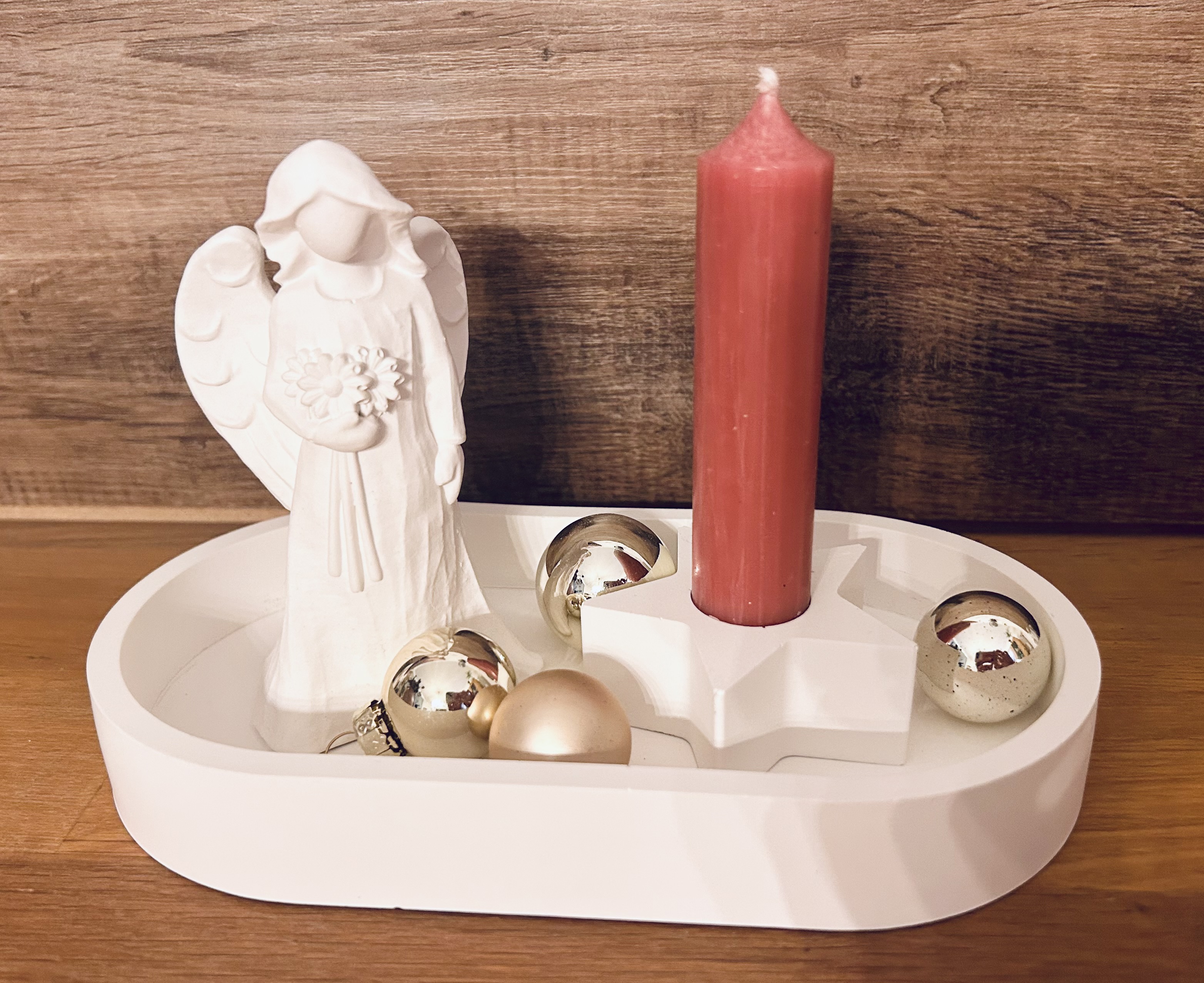 Weihnachtliches Deko-Set