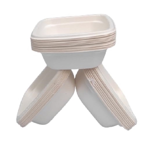 6 Inch Square Bowl (PACK OF 50)