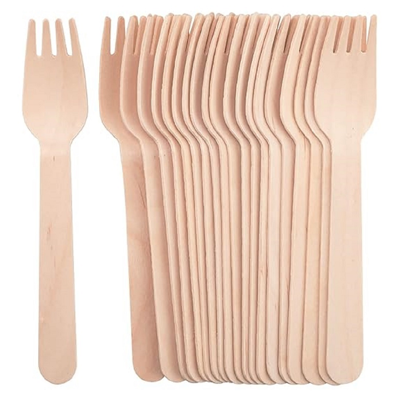 Wooden Forks (Pack Of 100)