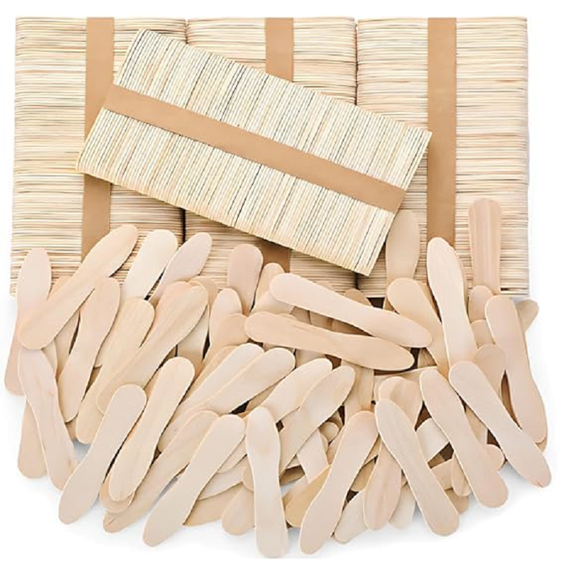 Wooden Dessert Icecream Spoons (Pack Of 100)
