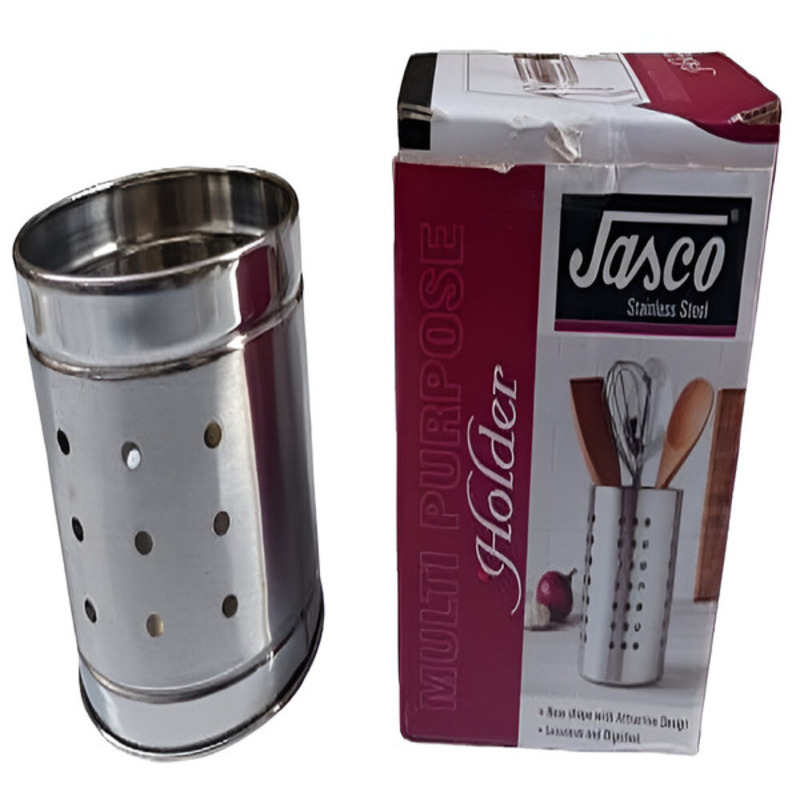 Multi Purpose Stainless Steel Holder – Durable, Space Saving Organizer