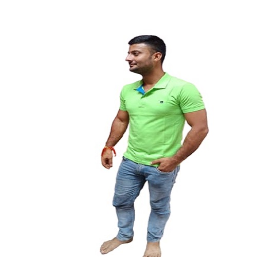 Men's Green Polo T-Shirt