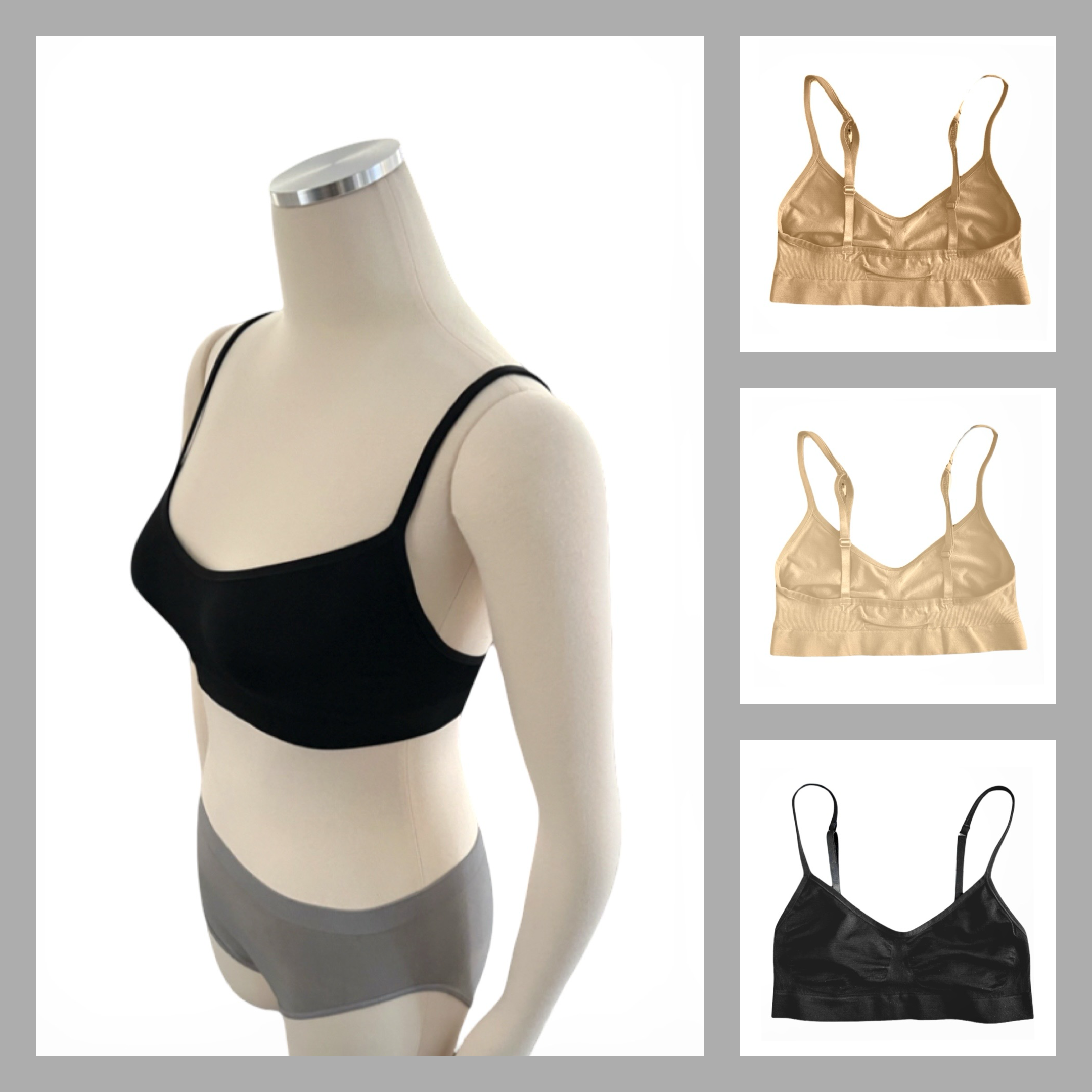Cami Bra Petite Adjustable Straps 